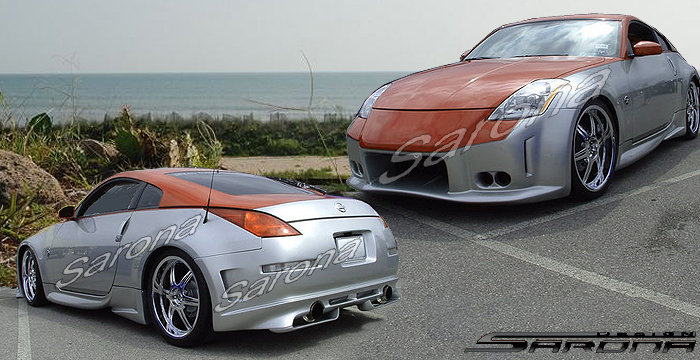 Custom Nissan 350Z  Coupe & Convertible Body Kit (2003 - 2008) - $1450.00 (Part #NS-053-KT)